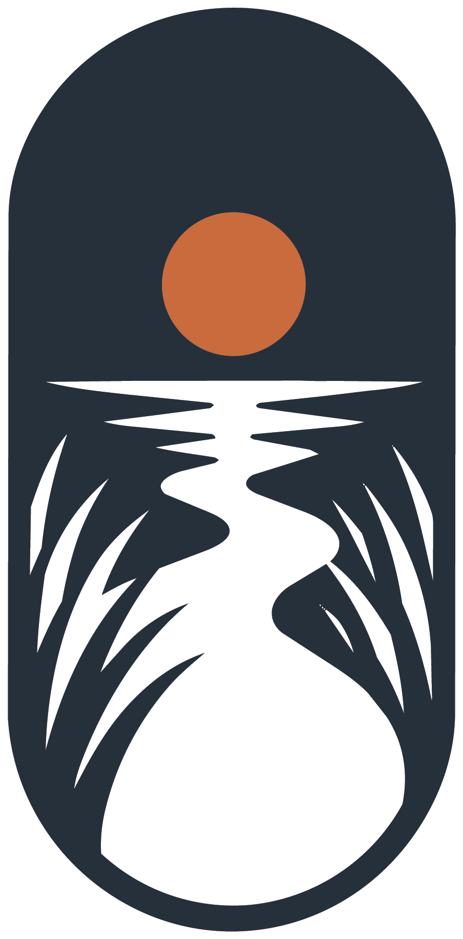 SANDS Signet — Sonnenuntergang über dem Wattenmeer